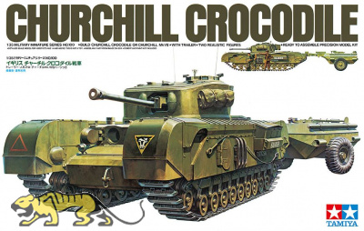 British Churchill Mk. VII - Crocodile - 1:35