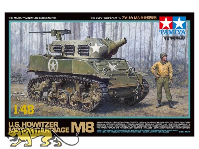 US Howitzer Motor Carriage M8 - 1:48