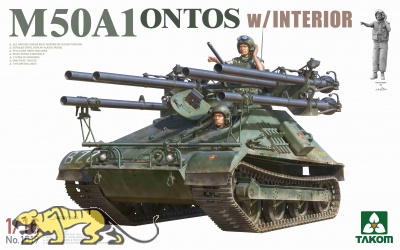 M50A1 Ontos with Interior - 1/16