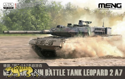 Leopard 2A7 - German Main Battle Tank - 1:72