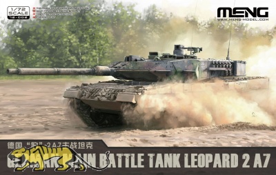 Leopard 2A7 - German Main Battle Tank - 1/72