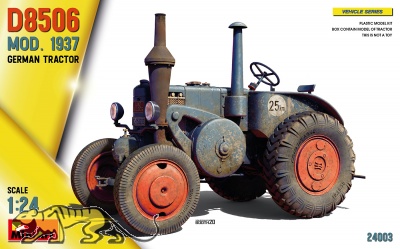 D8506 - Model 1937 - German Agricultural Tractor - 1/24