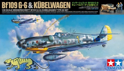 Messerschmitt Bf 109 G-6 & Kübelwagen Type 82 - 1/48