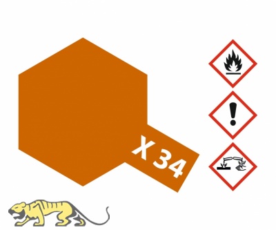 Tamiya X34 Metallic Braun - Glänzend - 10ml
