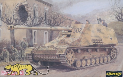 Sd.Kfz. 164 - Hornisse - Nashorn early Variant - 1/35