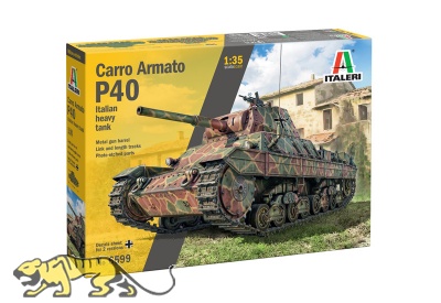 Carro Armato P40 - Italian Heavy Tank - 1/35
