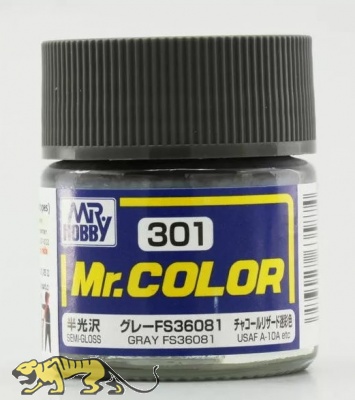 Mr. Color C301 - Gray / Grau - FS36081  - Seidenmatt - 10ml