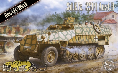 Sd.Kfz. 251/1 Ausf. D - Schützenpanzerwagen - 1:16