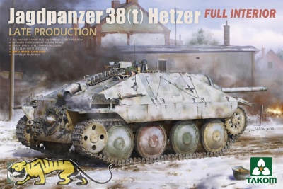 Jagdpanzer 38(t) Hetzer - späte Produktion - mit Interieur - 1:35