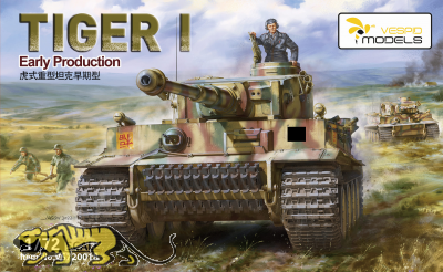 Panzerkampfwagen Tiger I Ausf. E - frühe Produktion - 1:72
