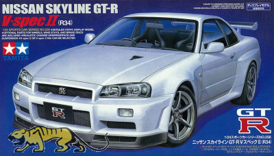 Nissan Skyline GT-R V-Spec II - R34 - 1/24