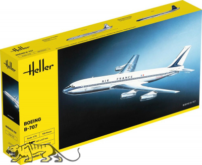 Boeing 707 - Air France - 1:72