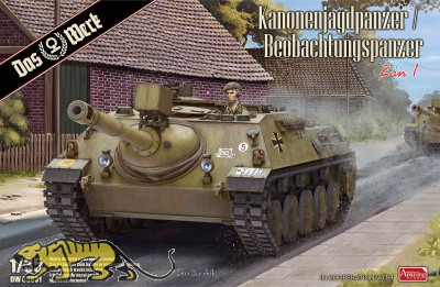 Kanonenjagdpanzer / Beobachtungspanzer - 2in1 - 1/35