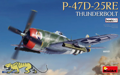 P-47D 25RE - Thunderbolt - Basic Kit - 1/48