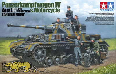 Panzerkampfwagen IV Ausf. G & Motorcycle - Eastern Front - 1/35