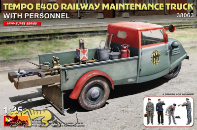 Tempo E400 Bahninstandsetzung - mit Personal - 1:35