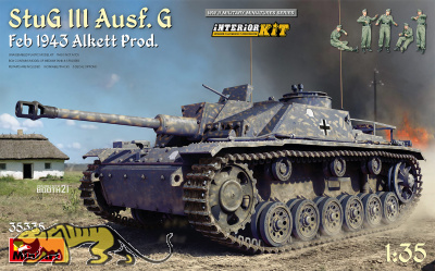 Sturmgeschütz III Ausf. G - Februar 1943 - Alkett Produktion - Interior Kit - 1:35