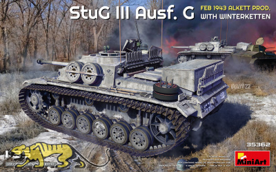 Sturmgeschütz III Ausf. G - Februar 1943 - Alkett Produktion mit Winterketten - 1:35