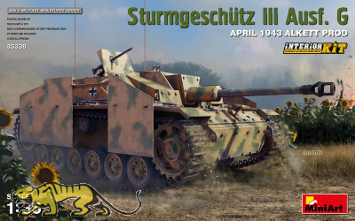 Sturmgeschütz III Ausf. G - April 1943 - Alkett Production - Interior Kit - 1/35