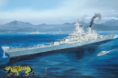 USS Missouri - BB-63 - US Navy Battleship - 1/350