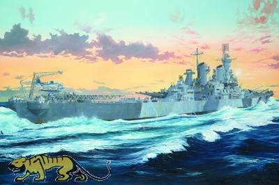 USS Iowa - BB-61 - US Navy Battleship - 1/350