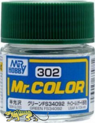 Mr. Color C302 - Green - FS34092 - Semi-Gloss - 10ml