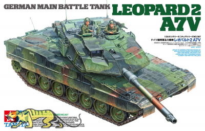 Leopard 2A7V - German Main Battle Tank - 1/35