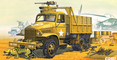 US 2.5t Cargo Truck and Accessories - 1/72
