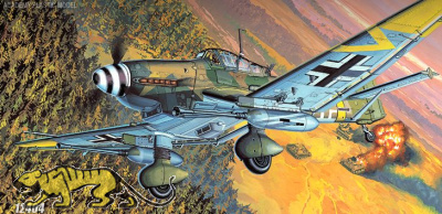 Junkers Ju 87G-2 STUKA - Kanonenvogel - 1:72