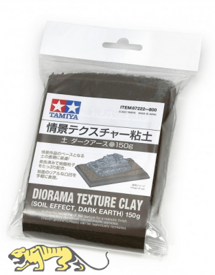 Diorama Textur Ton - Erdeffekt - Erde Dunkel / Diorama Texture Clay - Soil Effect - Dark Earth