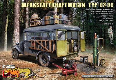 Werkstattwagen Typ 03-30 - Bus with repair equipment 1/35