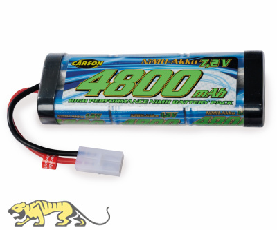 Carson RC-Pack 4800mAh NiMH Akku 7,2V mit Tamiya Stecker