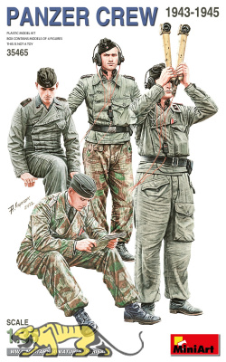 Deutsche Wehrmacht Panzerbesatzung - 1943 - 1945 - 1:35