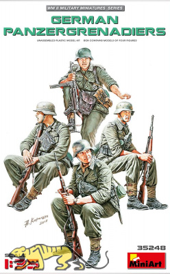 Deutsche Panzergrenadiere / German Panzergrenadiers - 1:35