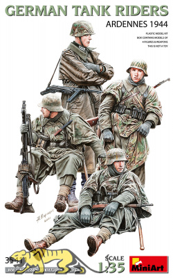 German Tank Riders - Ardennes 1944 - 1/35
