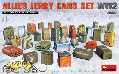 Allied Jerry Cans Set WWII - 1/35