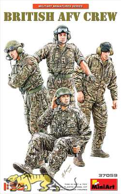 British AFV / Tank Crew - 1/35