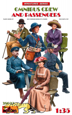 Omnibus Personal und Passagiere / Omnibus Crew and Passengers - 1:35