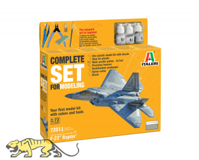 F-22 Raptor - Starterset / Komplettset - 1:72