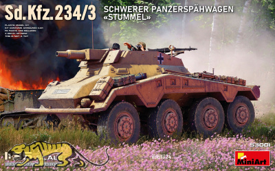 Sd.Kfz. 234/3 - Schwerer Panzerspähwagen - Stummel - 1:35