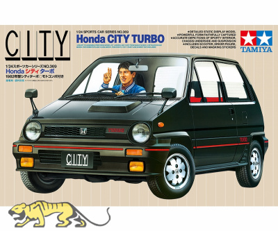 Honda City Turbo with Scooter - 1/24