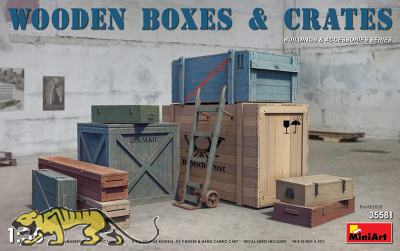 Holzkisten / Wooden Boxes & Crates - 1:35