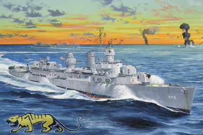 USS Fletcher DD-445 - Destroyer - 1/200