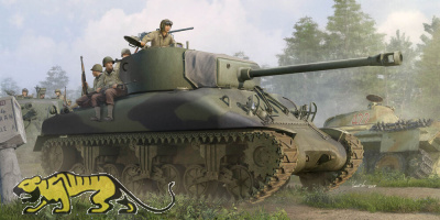 M4A1(76)W Sherman - Medium Tank - 1/16