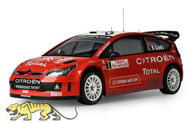 Citroën C4 WRC - Rally Monte Carlo 2008 - 1:8