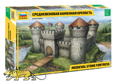 Mittelalterliche Steinfestung - 1:72