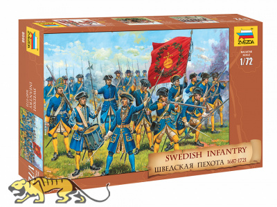 Swedish Infantry - 1687 - 1721 - 1/72