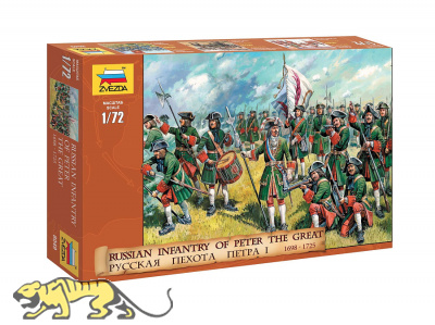 Russiche Infanterie - Peter der Große - 1698 - 1725 - 1:72