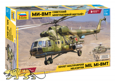 Mil Mi-8MT - Soviet Multipurpose Helicopter - 1/48