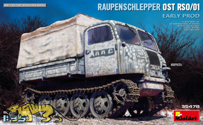 Raupenschlepper Ost RSO/01 - frühe Produktion - 1:35